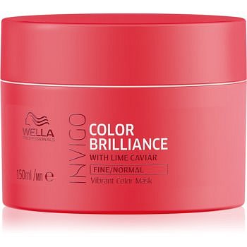 Wella Professionals Invigo Color Brilliance hydratační maska pro jemné až normální vlasy  150 ml