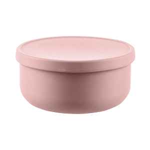Zopa Silikonová miska s víčkem, Old Pink 2