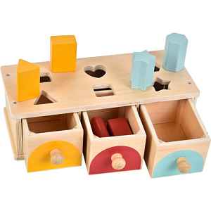 2Kids Toys Shape Sorting Box aktivity hračka 12m+ 10 ks