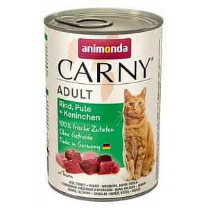 Animonda Konz. Kočka Carny Adul Hov/ Krůta/králík 400g