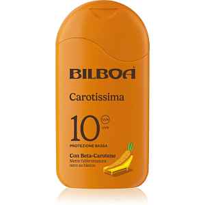Bilboa Carotissima Crema opalovací mléko s betakarotenem SPF 10 200 ml