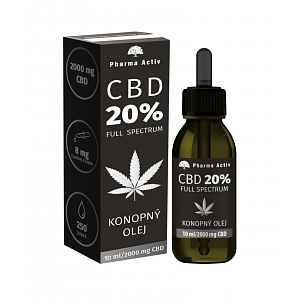 Cbd 20% Full Spectrum Konopný Olej 2000mg 10ml