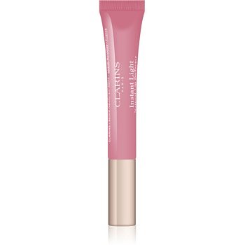 Clarins Lip Make-Up Instant Light lesk na rty s hydratačním účinkem odstín 07 Toffee Pink Shimmer  12 ml