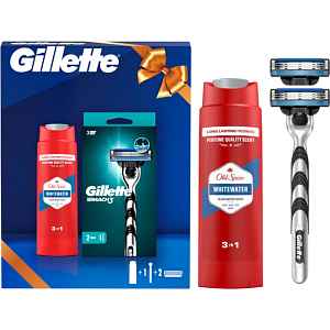 Gillette Whitewater + Mach3 Gift Set dárková sada