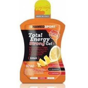 NAMEDSPORT, Total Energy Strong Gel, Lemon, 40ml