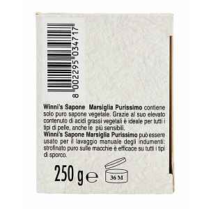 WINNI´S Sapone Marsiglia – ekologické tuhé mýdlo 250 g