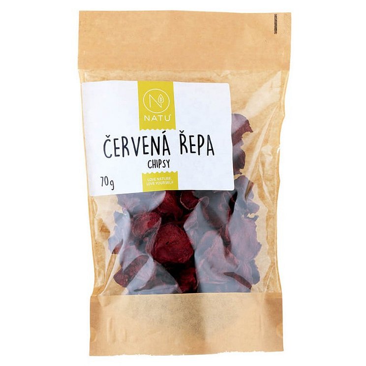 Červená řepa chipsy 70g