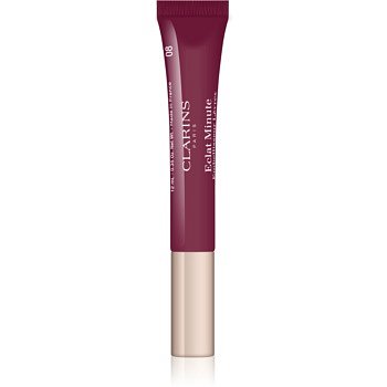 Clarins Lip Make-Up Instant Light lesk na rty s hydratačním účinkem odstín 08 Plum Shimmer  12 ml