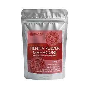 Henna prášek mahagon - 100 g - Bioherba