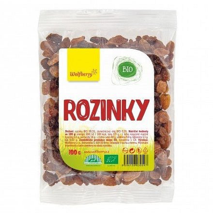 Rozinky BIO 100 g Wolfberry*