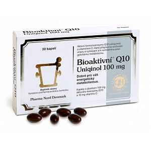 Bioaktivní Q 10 Uniqinol 100 mg orální tobolky 30
