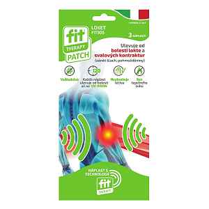 FIT Therapy Náplast na úlevu od bolesti loket 3 ks