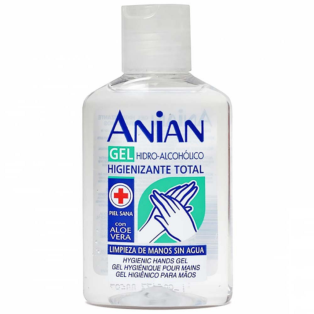ANIAN Čisticí gel na ruce s aloe vera 100 ml