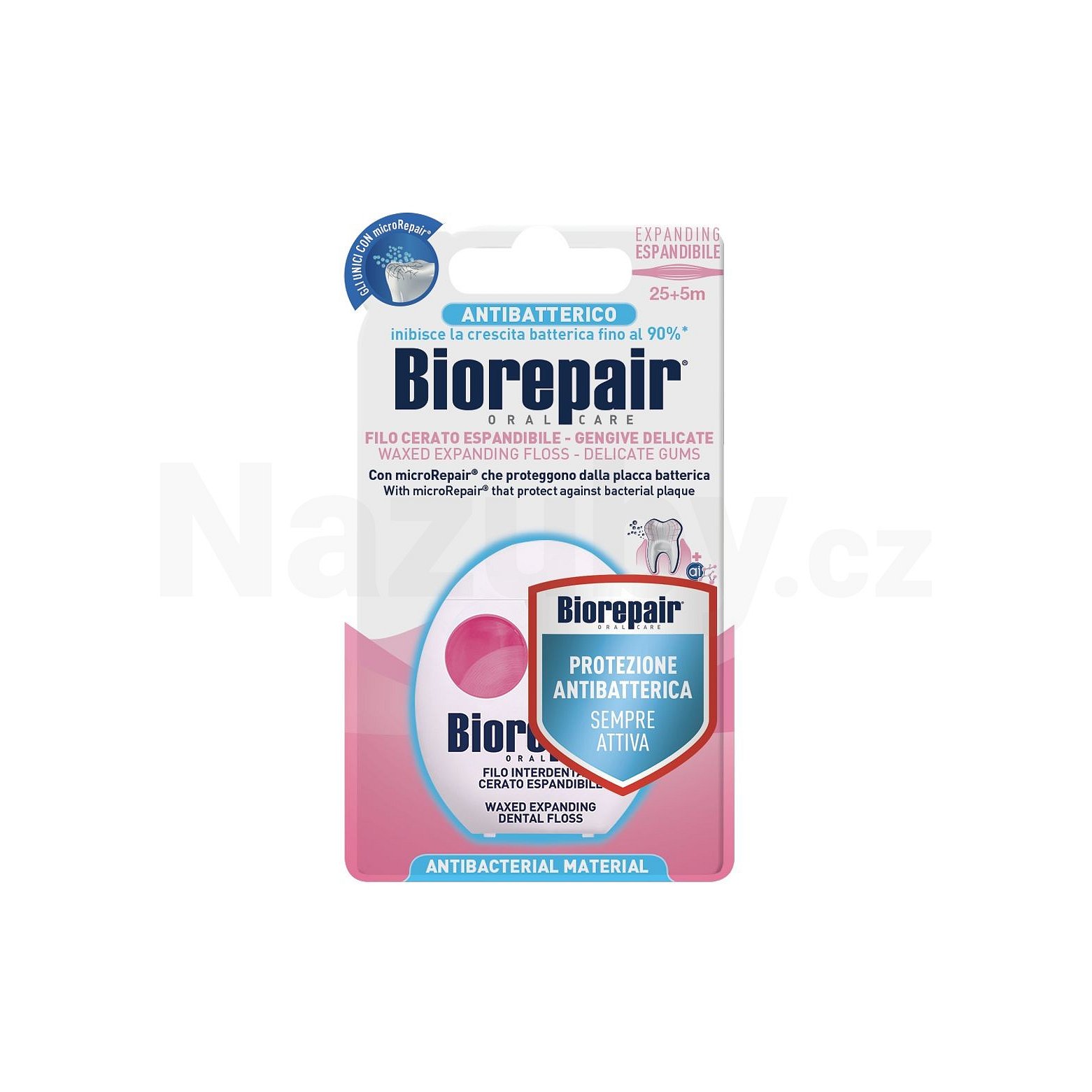 Biorepair Oral Care Pro dentální nit 25+5 m