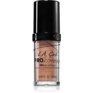 L.A. Girl Cosmetics PRO. Coverage rozjasňující tekutý make-up odstín Porcelain 28 ml