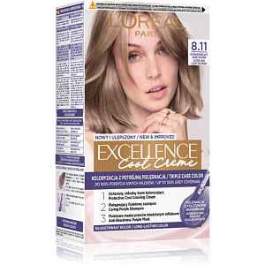L’Oréal Paris Excellence Cool Creme barva na vlasy odstín 8.11 Ultra Ash Light Blond 1 ks