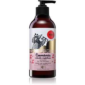Yope Cherry & Almond Milk přírodní sprchový gel 400 ml