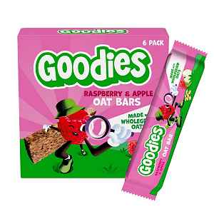 Goodies Ovesné tyčinky Malina a jablko 6x23 g