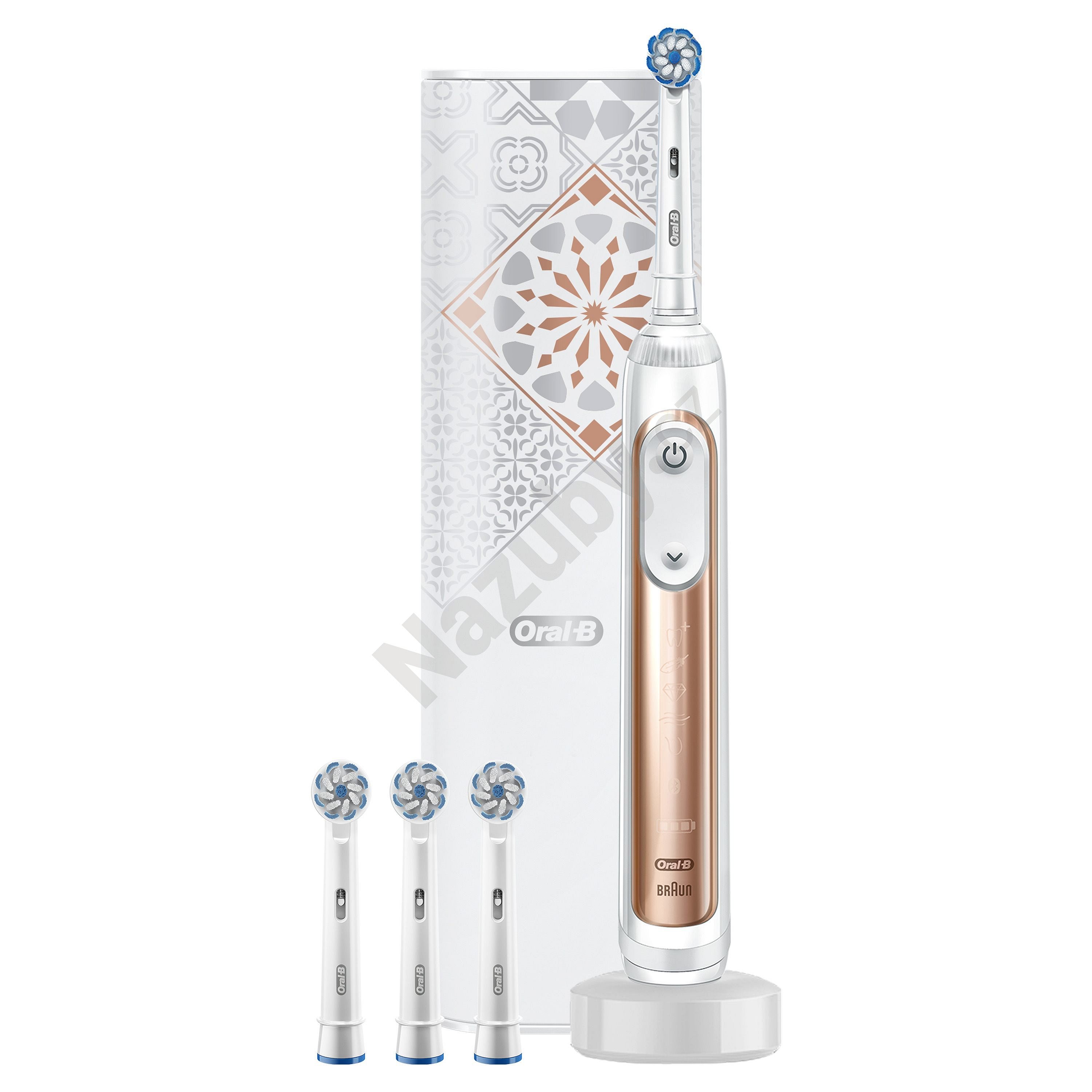 Braun Oral-B Genius X 20000 Rosegold Luxe Edition - 100 dní záruka vrácení peněz