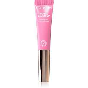 GOSH COPENHAGEN Matte Blush Up tekutá tvářenka s matným efektem odstín 001 Hot Pink 14 ml