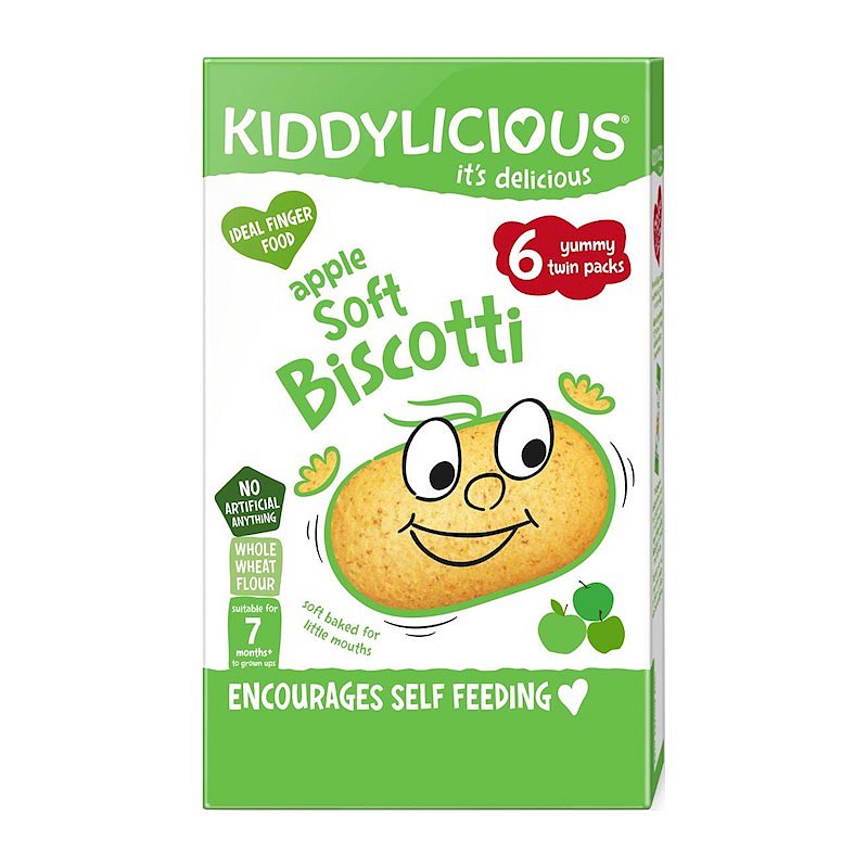 KIDDYLICIOUS Sušenky měkké jablečné