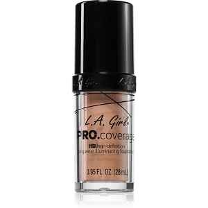 L.A. Girl Cosmetics PRO. Coverage rozjasňující tekutý make-up odstín Fair 28 ml