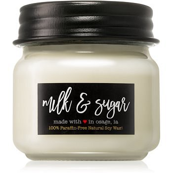 Milkhouse Candle Co. Farmhouse Milk & Sugar vonná svíčka Mason Jar 198 g