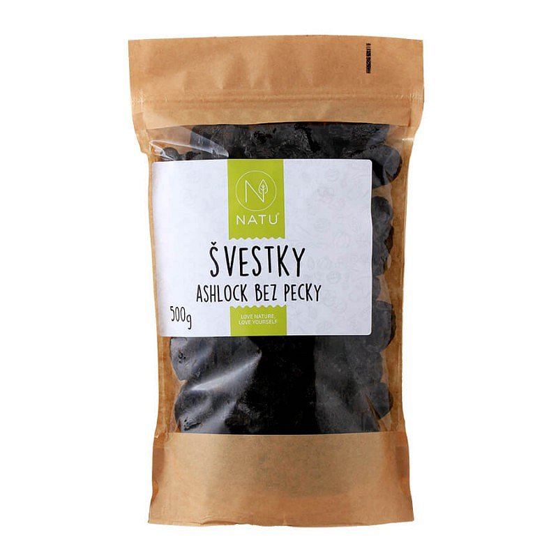 Natu Švestky Ashlock bez pecky 500g