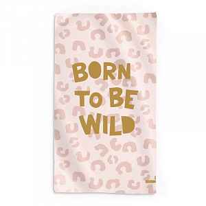 Saro Baby mikrovláknová osuška 90x160cm Born to be Wild