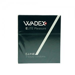 WADEX Elite Pleasure kondomy 3ks