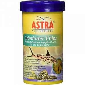 Astra GRÜNFUTTER CHIPS 250ml/110g kompletní krmivo pro tropické ryby žijící na d