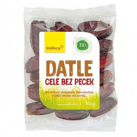 Datle bez pecek BIO 100 g Wolfberry*