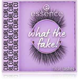 essence WHAT THE FAKE! umělé řasy Dramatic Curl 1 pár