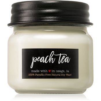 Milkhouse Candle Co. Farmhouse Peach Tea vonná svíčka Mason Jar 198 g