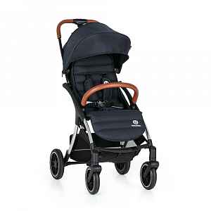 Petite&Mars Kočárek sportovní Cross Anthracite Blue