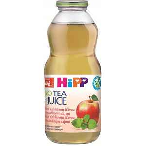 HiPP BIO Šťáva jablečná s meduňkovým čajem od uk.4.-6.m, 500 ml