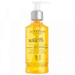 L’Occitane Lait-En-Huile odličovací olej pro zářivý vzhled pleti 200 ml
