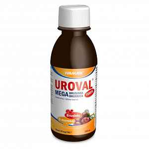 Uroval MEGA BRUSINKA sirup forte 200ml