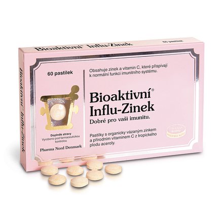 Bioaktivní Influ-Zinek tablety 60