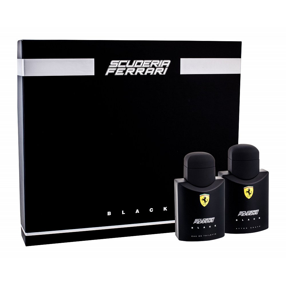 FERRARI Scuderia Ferrari Black Toaletní voda 75 ml + Voda po holení 75 ml