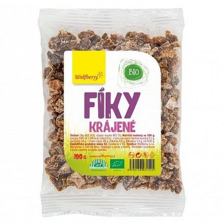 Fíky krájené BIO 250 g Wolfberry*