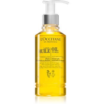 L’Occitane Lait-En-Huile odličovací olej pro zářivý vzhled pleti 200 ml