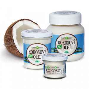 PURITY VISION Bio Kokosový olej panenský ve skle 600 ml
