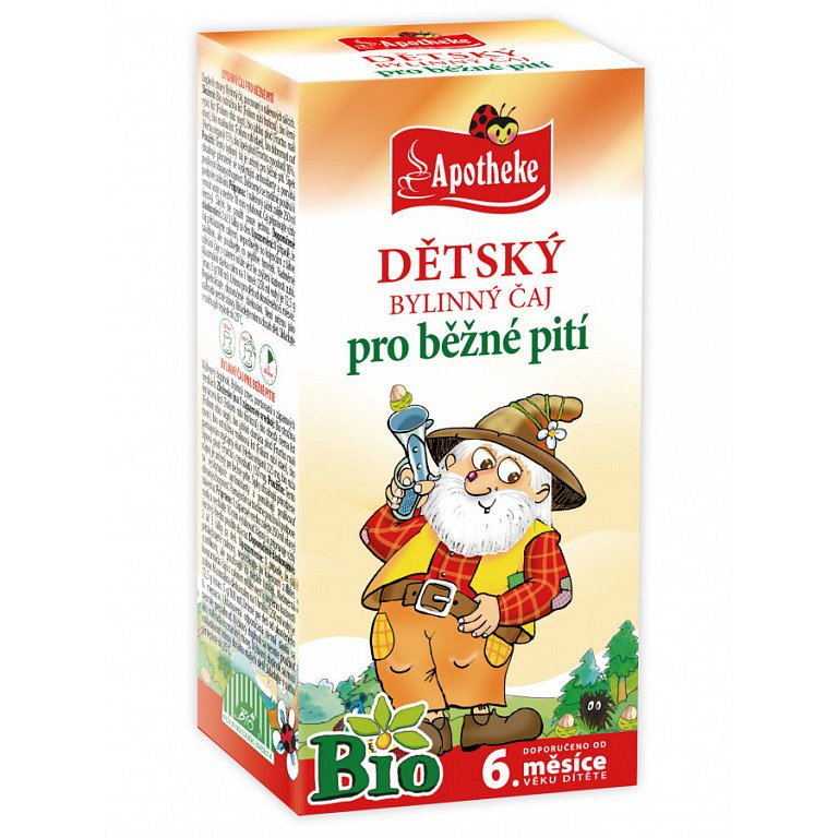 Apotheke Dětský čaj BIO bylinný-běžné pití 20x1.5g