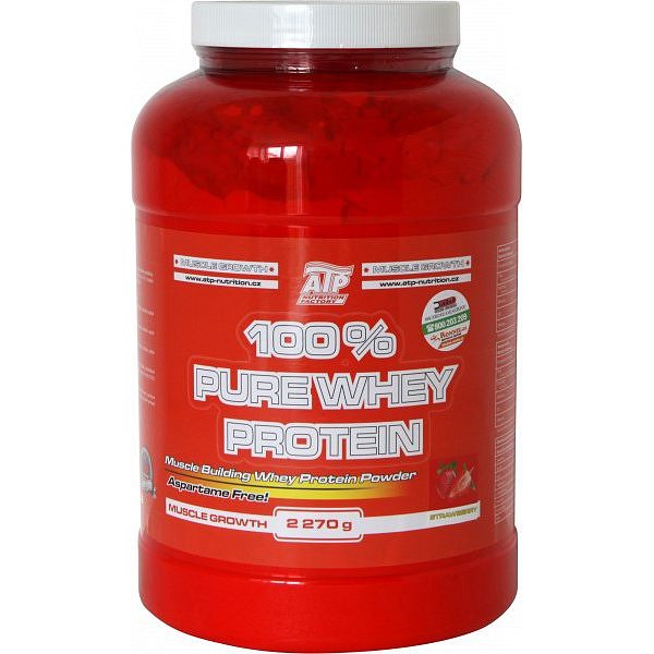 ATP Nutrition 100% Pure Whey Protein jahoda 2270g