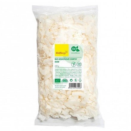 Kokosové chipsy BIO 250 g Wolfberry*