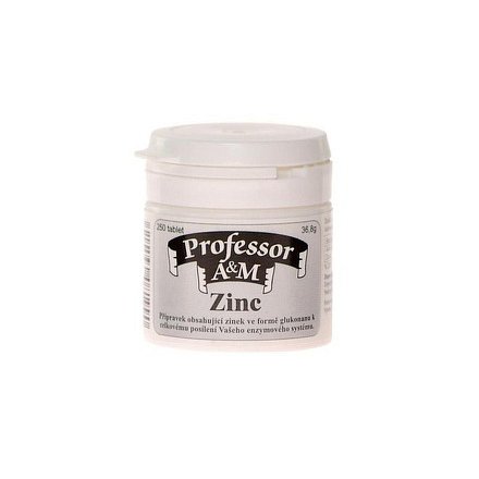 Professor A+C zinc tablety 250 Vitabalans