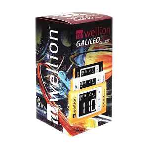 WELLION Galileo GLU/KET glukometr set žlutý