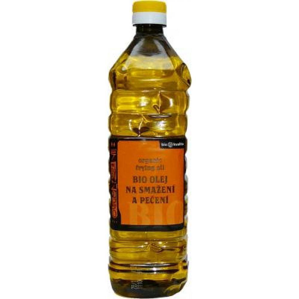 BIONEBIO Bio slunečnicový olej na smažení plast 1 l