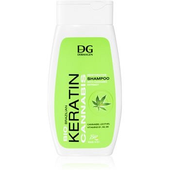 Green Bio Cannabis posilující šampon na vlasy 260 ml